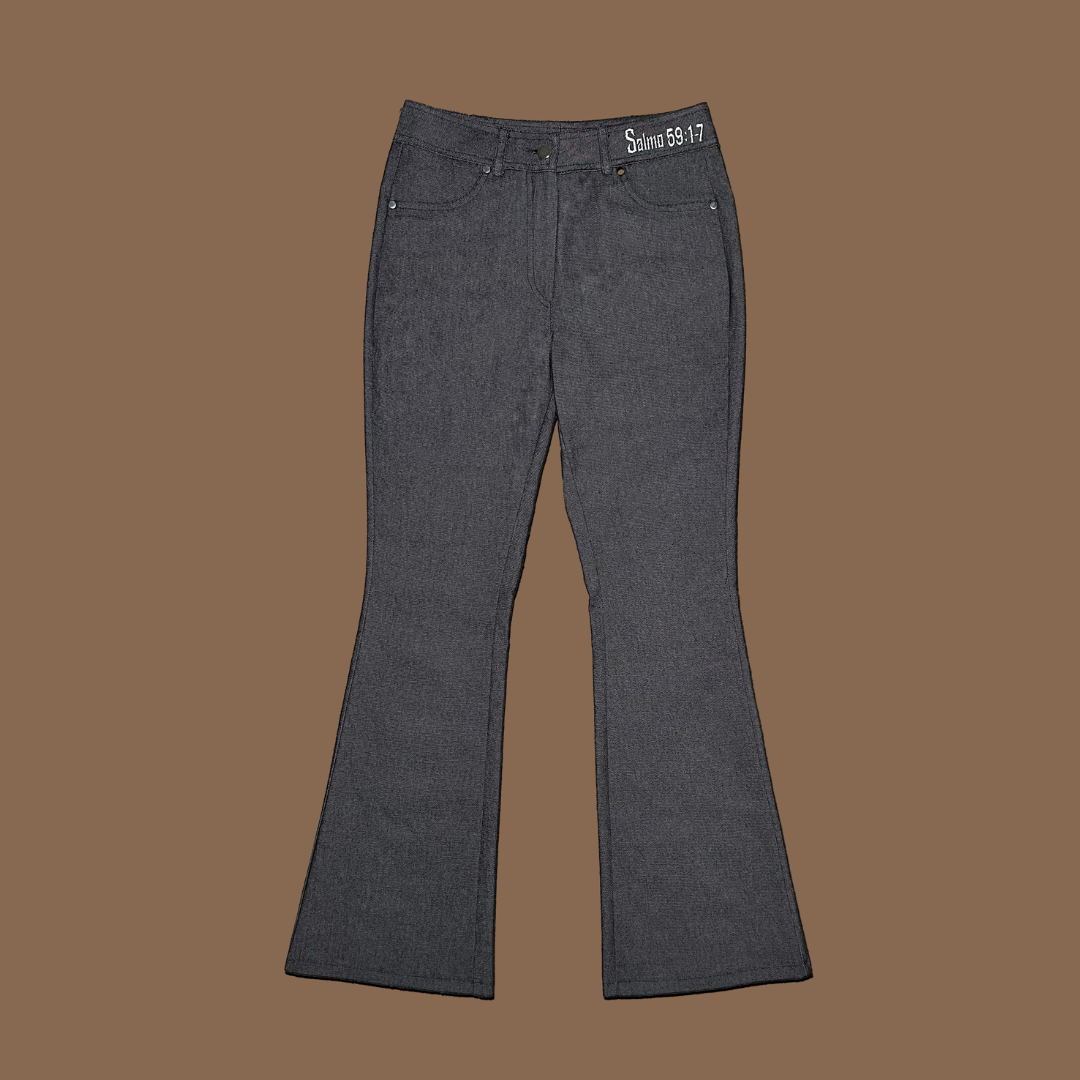 Pantalon bordado negro Samo Girl.