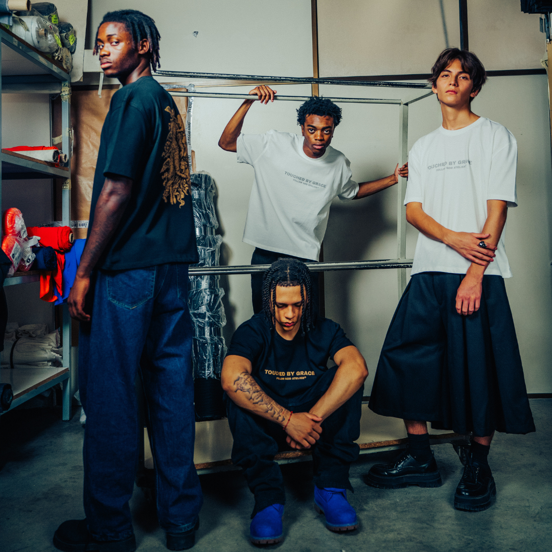 Touched by Grace White Tee