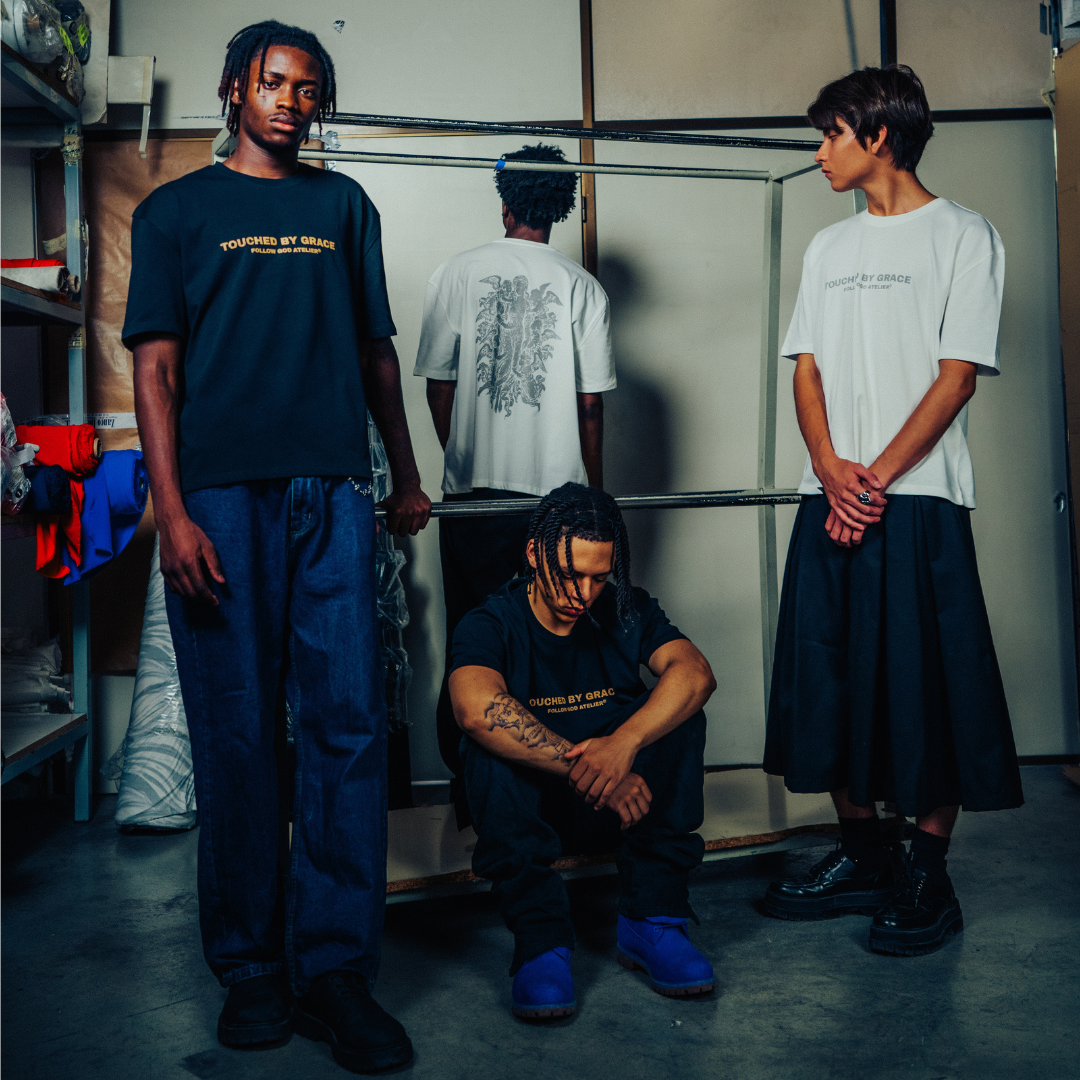 Touched by Grace White Tee