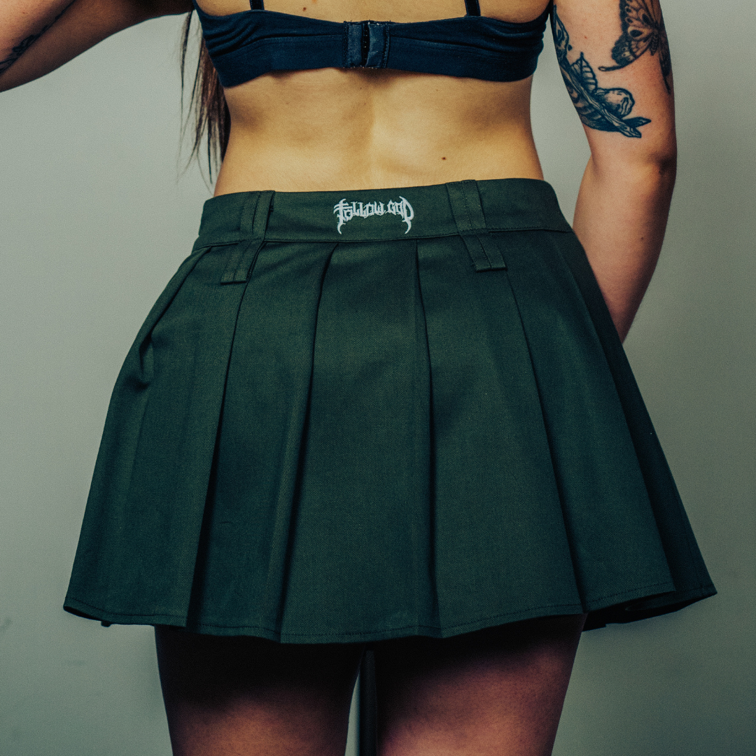 Lilith mini skirt Green Olive