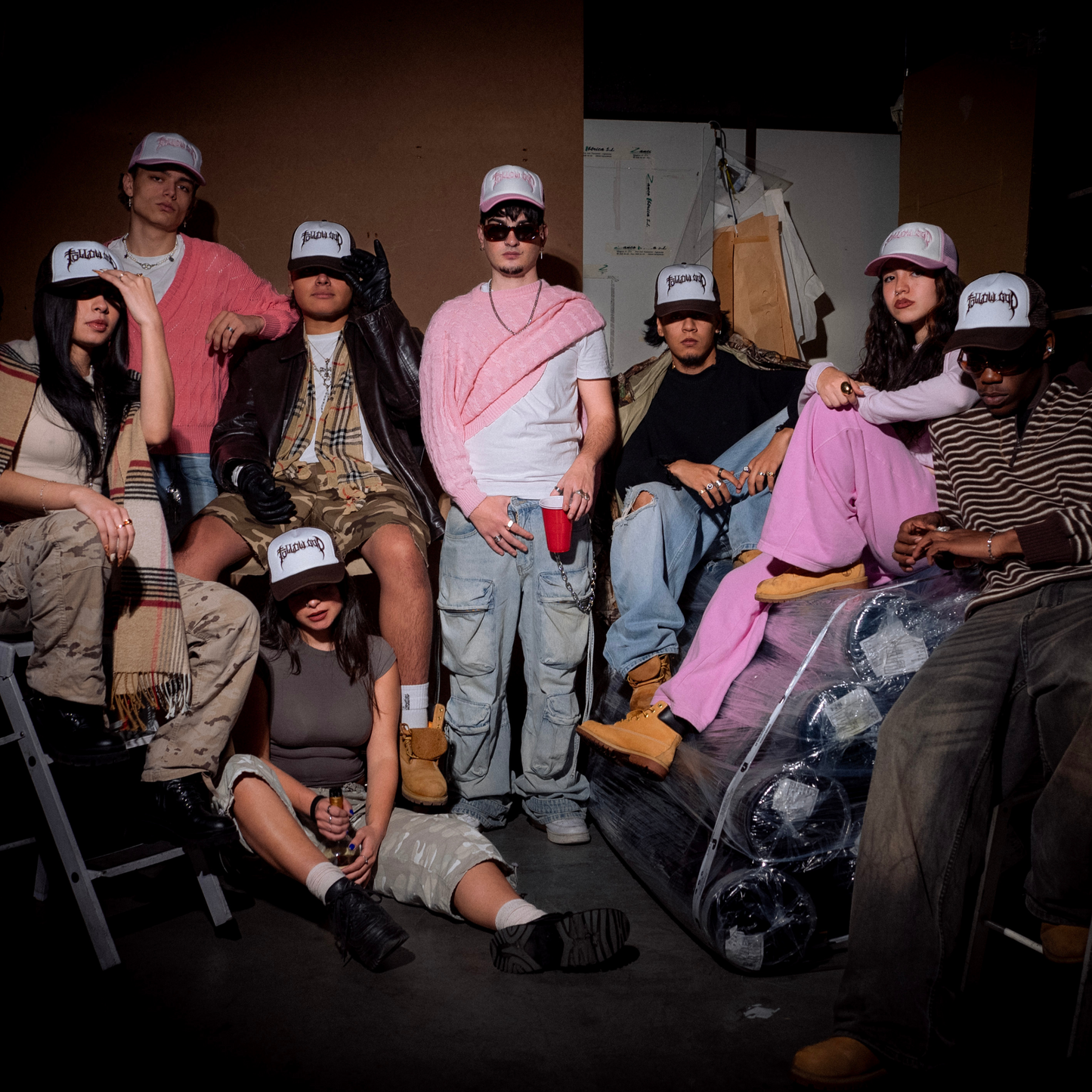 Grupo gorras Follow God