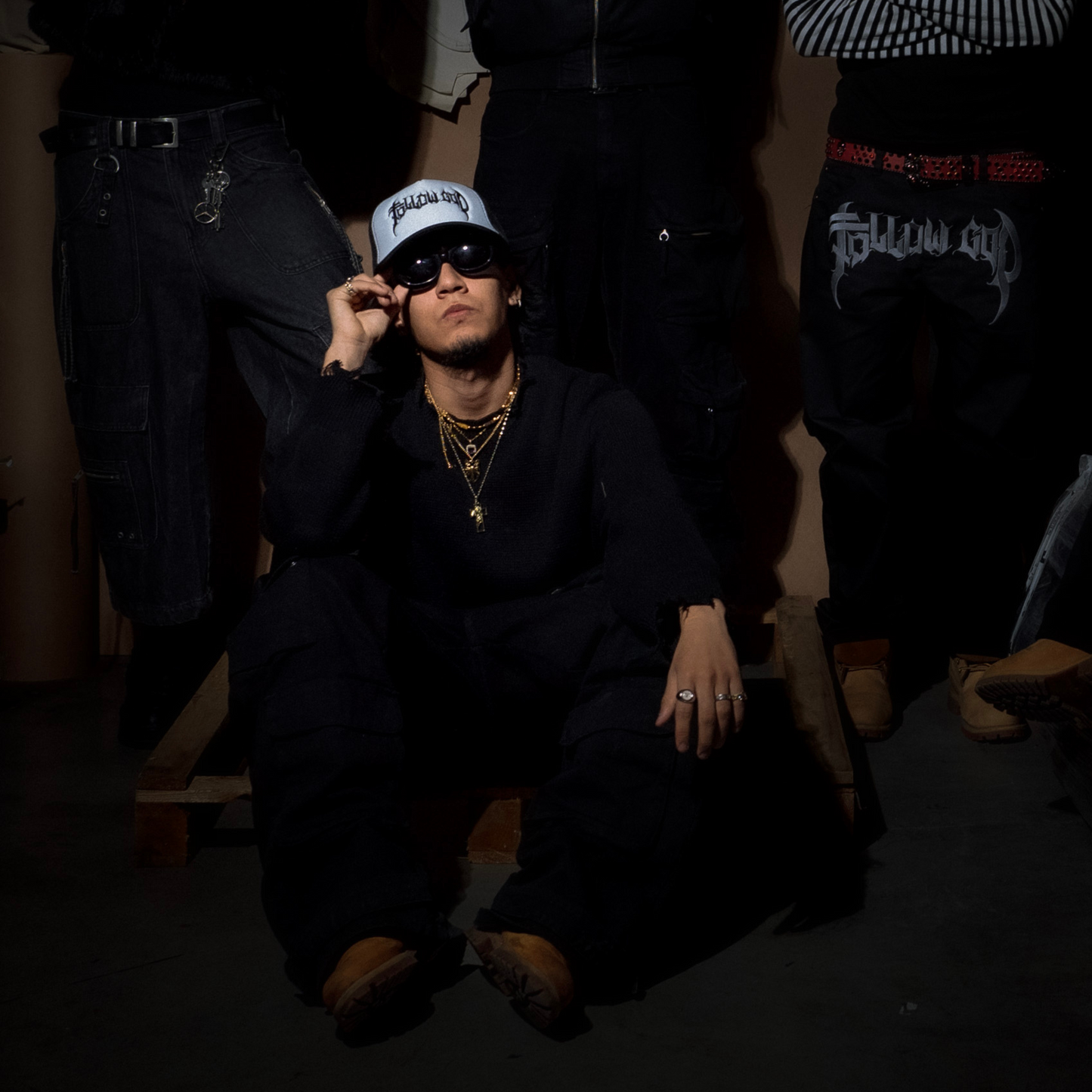 Gorra camionero, Follow God negra