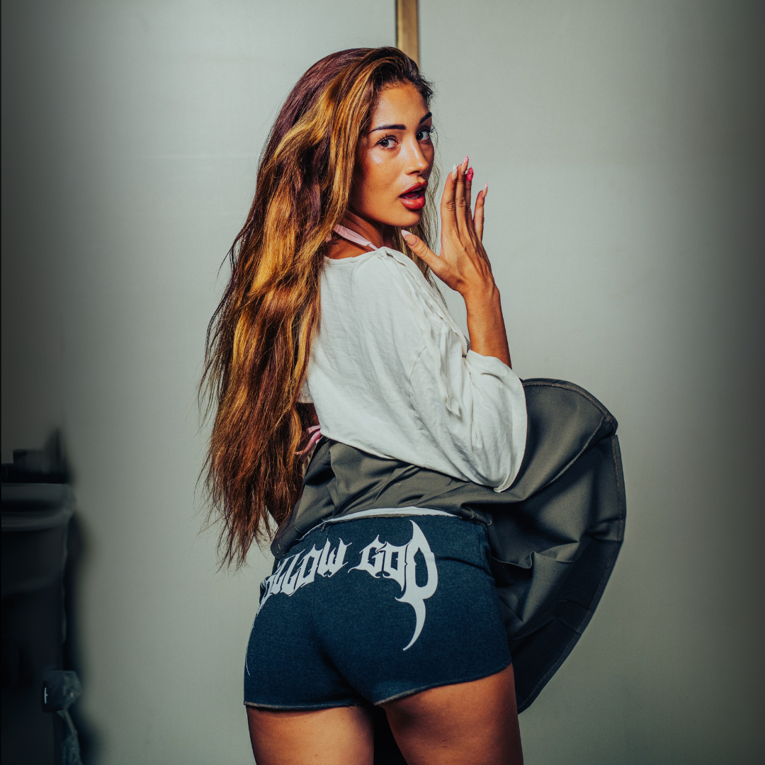 Lilith mini skirt Brown Chocolate