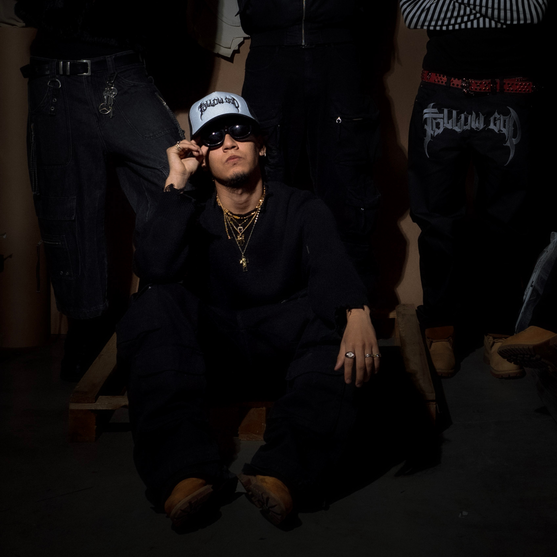 Gorra camionero, Follow God negra